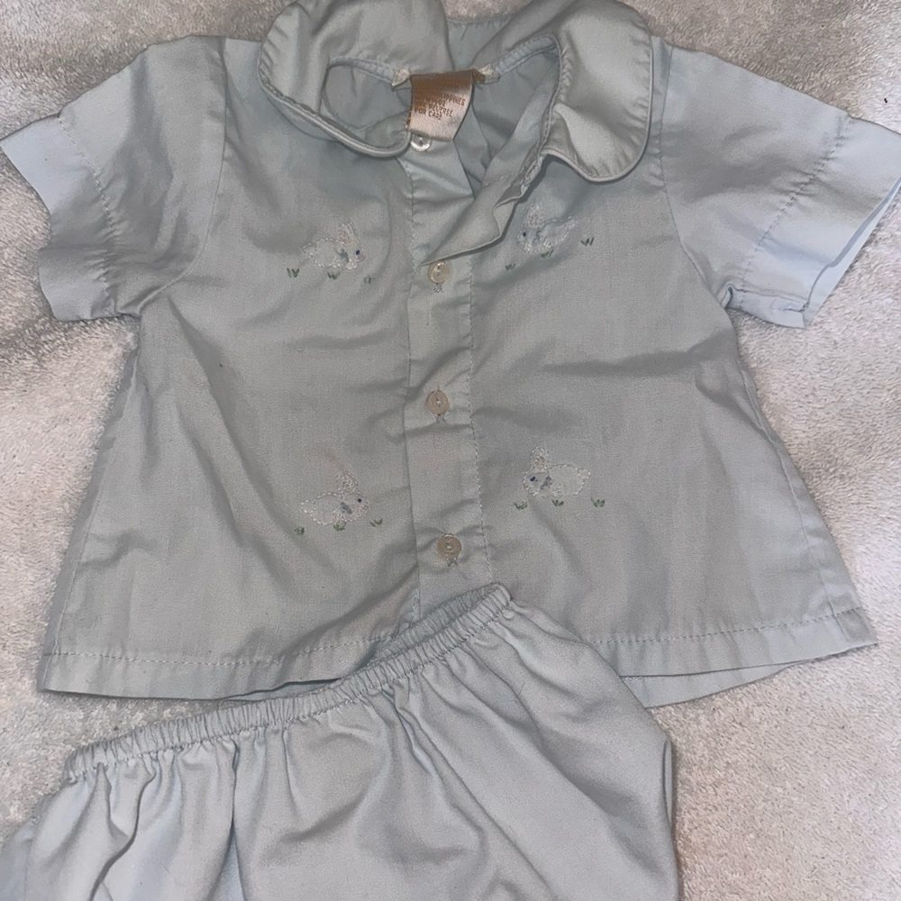 Sir John by Rosalina boutique baby boy 3 M bubble separate top